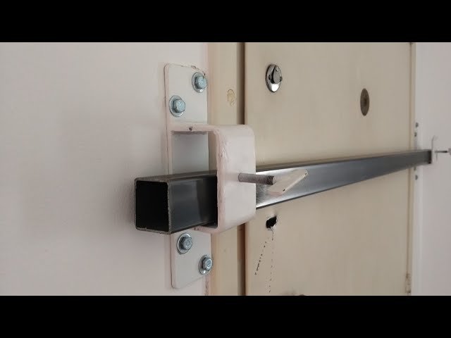 instalacion colocacion barra barral seguridad antipanico